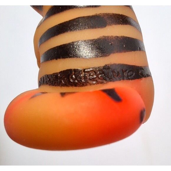 Vintage Garfield Holding Teddy Bear Pooky Rubber Pencil Topper Mini Figure - Picture 10 of 12